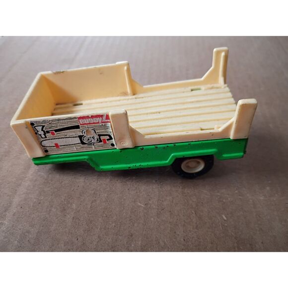 Buddy L Log Trailer Lumber Pressed Steel Tractor Trailer - Picture 1 of 7